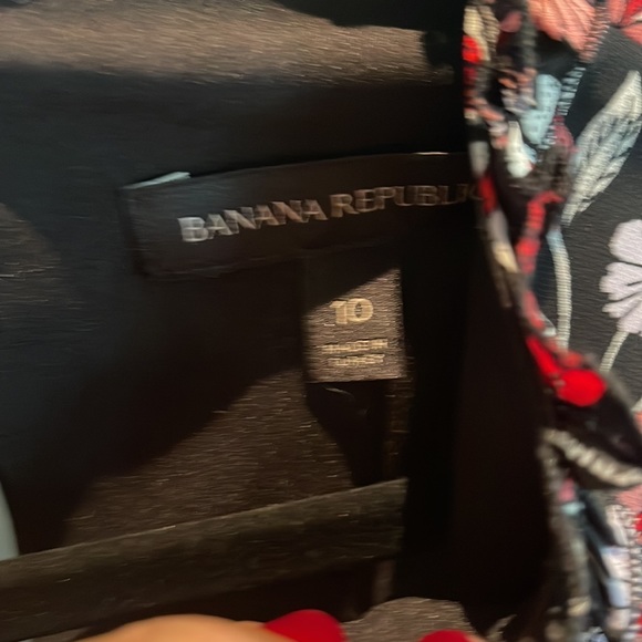 Size 10 Banana Republic Floral Dress - Picture 2 of 4